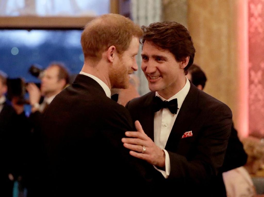 Foto: Justin Trudeau dan Pangeran Harry Akrab Banget!