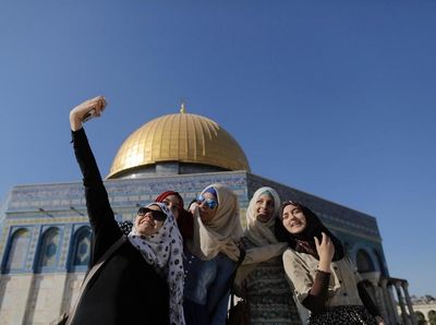 Foto: Selfie Anak Muda Palestina
