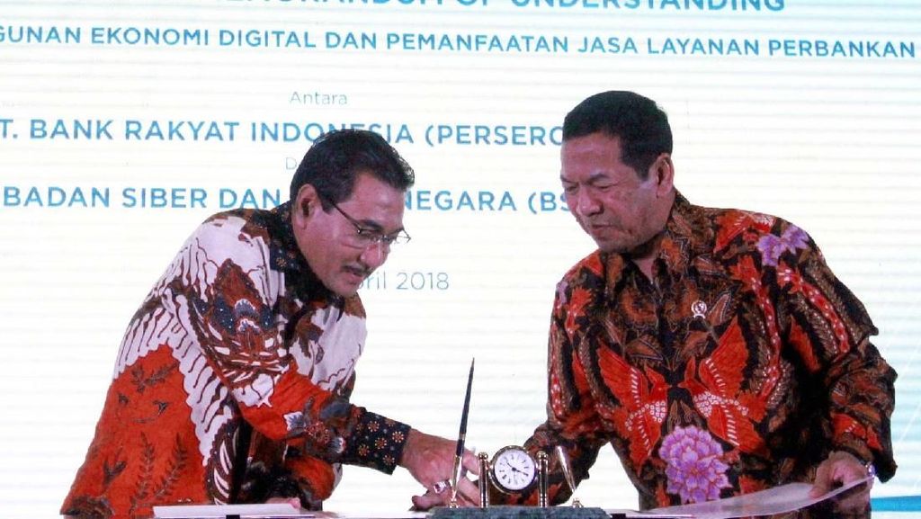 BRI Gandeng BSSN Tingkatkan Ekonomi Digital BRI Gandeng BSSN Tingkatkan Ekonomi Digital