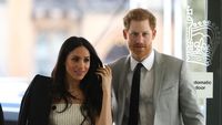 So Sweet! Meghan Markle dan Pangeran Harry Serasi Bergaya Monokromatik