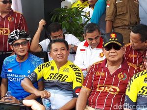 Bersepeda Bareng ke Milad PKS, Sandiaga: Prabowo Bilang Seru