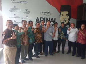 Cagub Lampung Arinal Dukung Pemekaran Sungkai Bunga Mayang