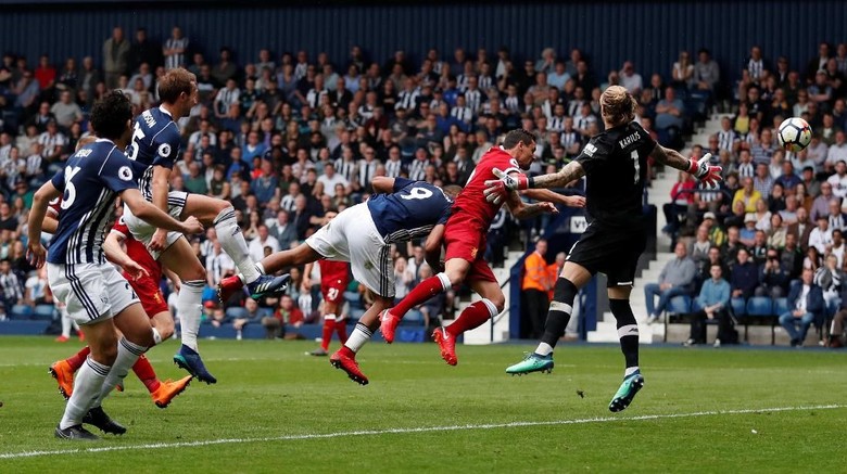 Buang Keunggulan Dua Gol, Liverpool Diimbangi West Brom Buang Keunggulan Dua Gol, Liverpool Diimbangi West Brom