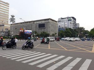 Thamrin Ditutup Maksimal Hingga Pukul 17.00 Saat Syuting Film Thamrin Ditutup Maksimal Hingga Pukul 17.00 Saat Syuting Film
