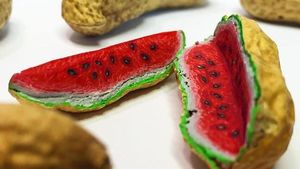 Keren! Seniman Ini Ubah Kacang Jadi Bentuk Hello Kitty Hingga David Bowie