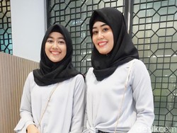 Saat Kakak-Adik Bergaya Kembar Bersaing di Sunsilk Hijab Hunt Medan