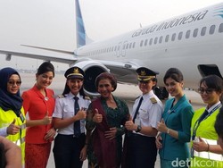 Sumringah, Kartini Flight Bersama Menteri Susi