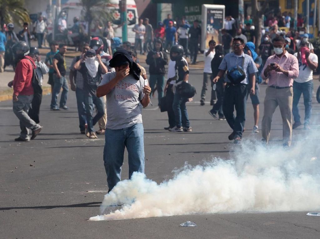 Kerusuhan di Nikaragua Tewaskan 100 Orang, Presiden Tolak Mundur