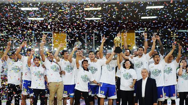 Satria Muda berhasil jadi juara IBL 2017/2018.