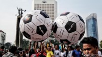 Acara tersebut guna mempromosikan Trans Media atau stasiun televisi Trans TV sebagai official broadcaster Piala Dunia 2018.
