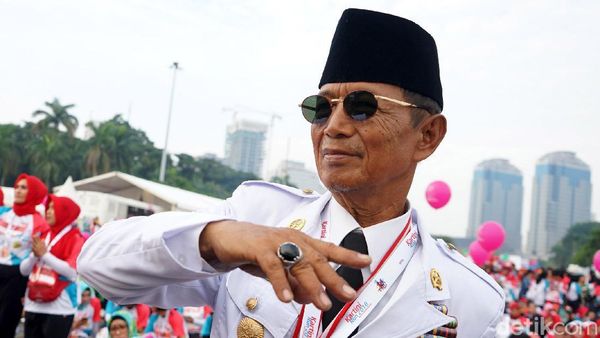 Ada Sosok Mirip Soekarno di Kartini Run 2018