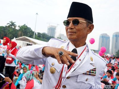 Ada Sosok Mirip Soekarno di Kartini Run 2018