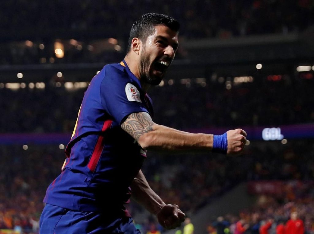 Suarez: Trofi Copa del Rey Belum Cukup Obati Luka Barca Suarez: Trofi Copa del Rey Belum Cukup Obati Luka Barca