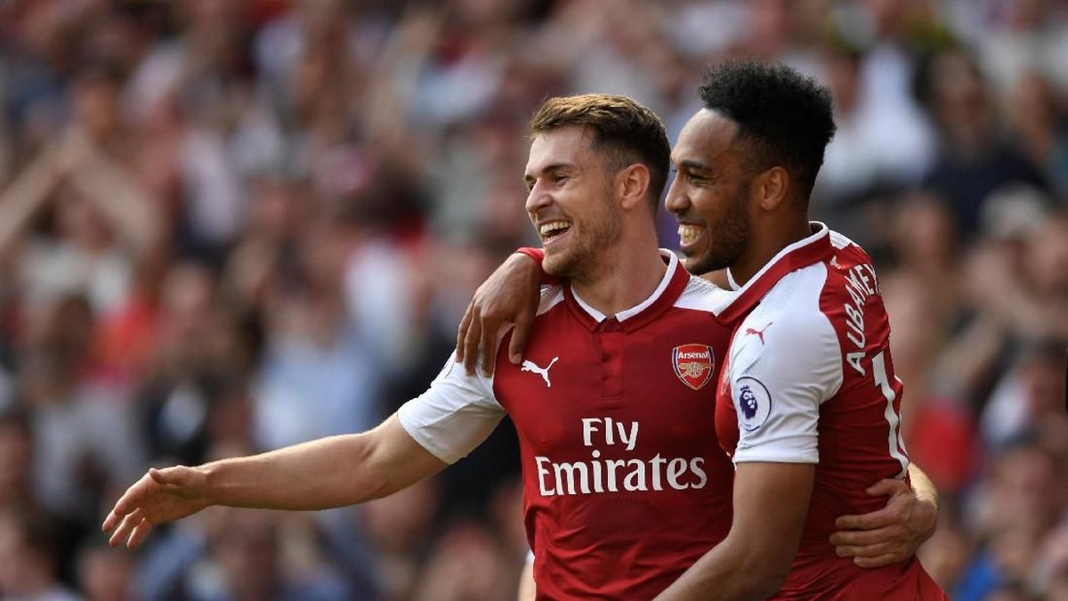 Pemain Arsenal, Aaron Ramsey. (Foto: Tony OBrien/Action Images via Reuters)
