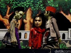 Serunya Nonton Wayang Golek Betawi di Kota Tua