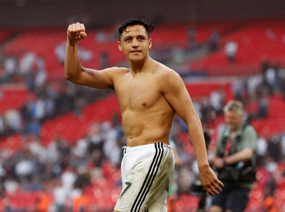 Pemain Manchester United, Alexis Sanchez. (Foto: John Sibley/Action Images via Reuters)