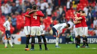 MU bakal tampil di final Piala FA musim yang merupakan final ke-20 mereka, paling banyak bersama Arsenal. Bisakah MU menyamai 13 gelar Arsenal di kompetisi ini? (Catherine Ivill/Getty Images)