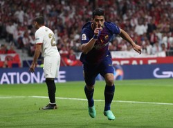 Suarez Selalu Moncer di Laga Final Bareng Barca