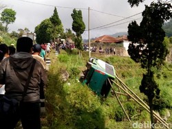 Ini Kronologi Bus Rombongan Muslimat Masuk Jurang Tewaskan 3 Orang