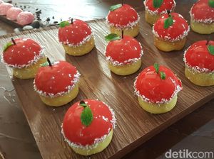 Begini Jadinya Kalau Apel Merah Cantik Berisi Cokelat Creamy