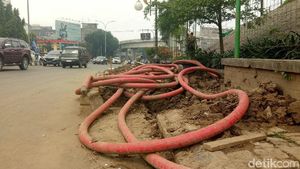 Ini Proyek Galian PLN yang Bikin Pjs Wali Kota Palembang Ngamuk