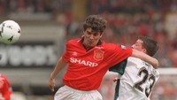 MU bertemu lagi Liverpool di final Piala FA 1996 setelah sekian lama. MU lagi-lagi jadi pemenang dengan skor 1-0 lewat gol Eric Cantona di menit ke-86 (Getty Images)