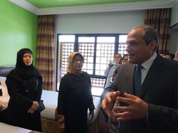 Puan Dapat Akses Khusus dari Raja Arab Berdoa di Makam Rasul