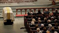 Foto: Obama hingga Clinton di Upacara Pemakaman Barbara Bush