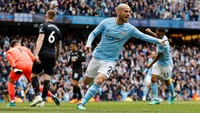 3. David Silva - 160 gol dan 209 assist sepanjang karier. Foto: Lee Smith/Action Images via Reuters
