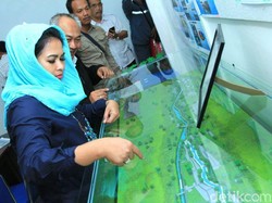 Pantau Waduk Kalimati di Mojokerto, Ini Kata Puti