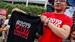 Kaus #2019GantiPresiden Ramai Dijual di CFD