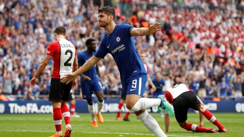 Depak Southampton, Chelsea Tantang MU di Final Piala FA Depak Southampton, Chelsea Tantang MU di Final Piala FA