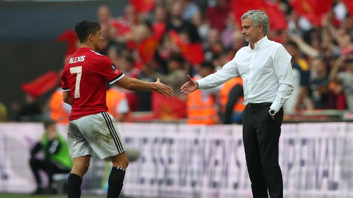 Alexis Sanchez dituntut tampil konsisten oleh Jose Mourinho (Hannah McKay/Reuters)