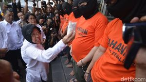 Foto: Ekspresi Wali Kota Risma Marahi Pengedar Pil Koplo