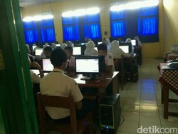Server Error, Pelaksanaan UNBK SMP di Ciamis Telat 20 Menit