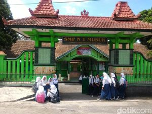 Terkendala Server, UNBK di SMPN 1 Musuk Boyolali Molor 1,5 Jam
