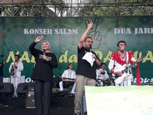 Saat Sudirman-Ida Duet dengan Raja Dangdut Rhoma Irama