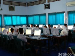 UNBK SMP di Banten Baru 60 Persen