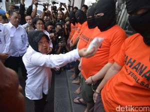 Ini Momen Wali Kota Risma Saat Marah ke Pengedar Pil Koplo