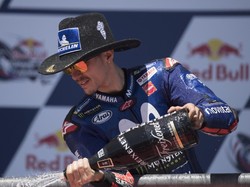 Tak Mau Crash, Vinales pun Tak Mencoba Kejar Marquez