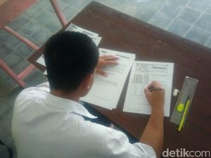 Di Gunungkidul, 3 Siswa SMP Garap Ujian Nasional dari Balik Bui