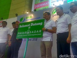Sandi Ingin Pedagang Pasar Tn Abang Ikut BPJS Ketenagakerjaan