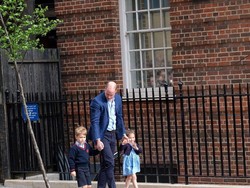 George dan Charlotte Tiba di RS Tengok Kate Middleton