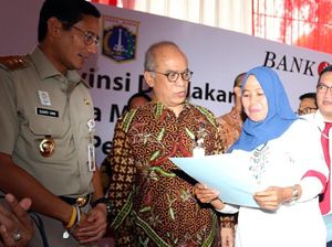 Penyaluran Kredit UMKM Binaan OK OCE