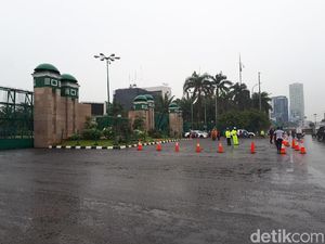 Polisi Siaga Jelang Demo Driver Ojol di DPR