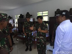 Kunjungi Natuna, Panglima TNI Langsung Dicurhati Prajurit