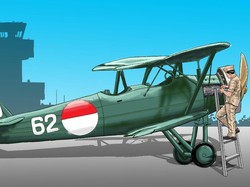 Hari Penerbangan Nasional dan Sejarah Pesawat Cureng Merah Putih