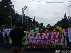 Ada Aksi 2019 Ganti Presiden di Depan Kampus UGM