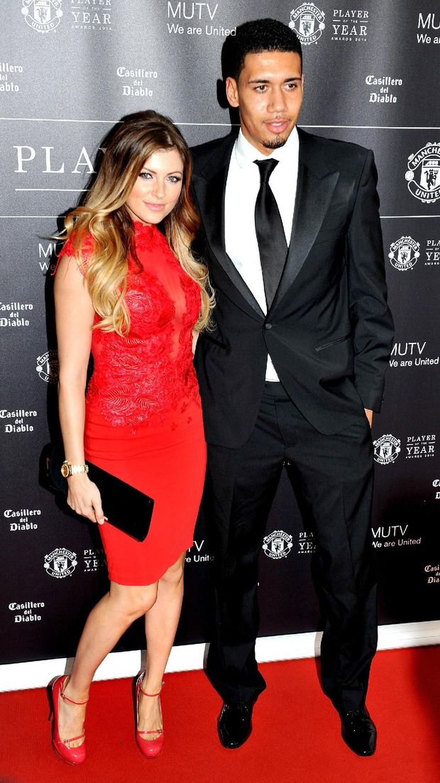 Chris Smalling dan pasangan, Sam Cooke