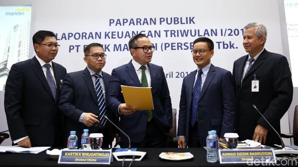 Di Kuartal I-2018, Bank Mandiri Kantongi Laba Rp 5,9 T